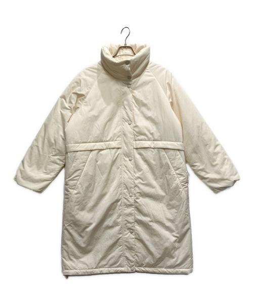 Noble（ノーブル）Noble (ノーブル) エアリーパッファーロングコート アイボリー サイズ:FREEの古着・服飾アイテム