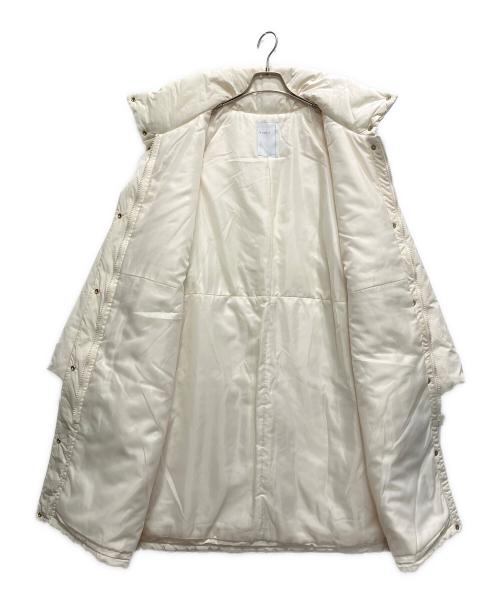 Noble（ノーブル）Noble (ノーブル) エアリーパッファーロングコート アイボリー サイズ:FREEの古着・服飾アイテム