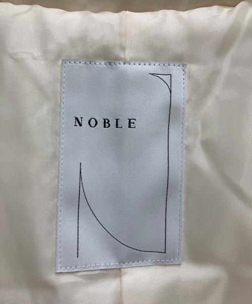 Noble（ノーブル）Noble (ノーブル) エアリーパッファーロングコート アイボリー サイズ:FREEの古着・服飾アイテム
