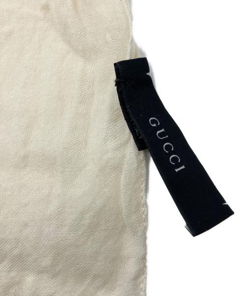 GUCCI（グッチ）GUCCI (グッチ) シルク混GGストールの古着・服飾アイテム