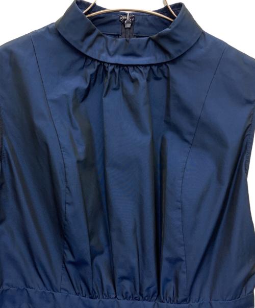 ANAYI（アナイ）ANAYI (アナイ) シャンブレータフタティアードワンピース ネイビー サイズ:36の古着・服飾アイテム