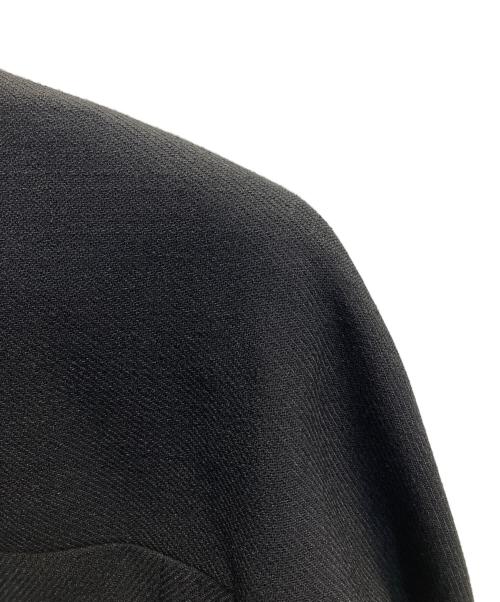 ANAYI（アナイ）ANAYI (アナイ) ライトスラブクルージャケット ブラック サイズ:36の古着・服飾アイテム