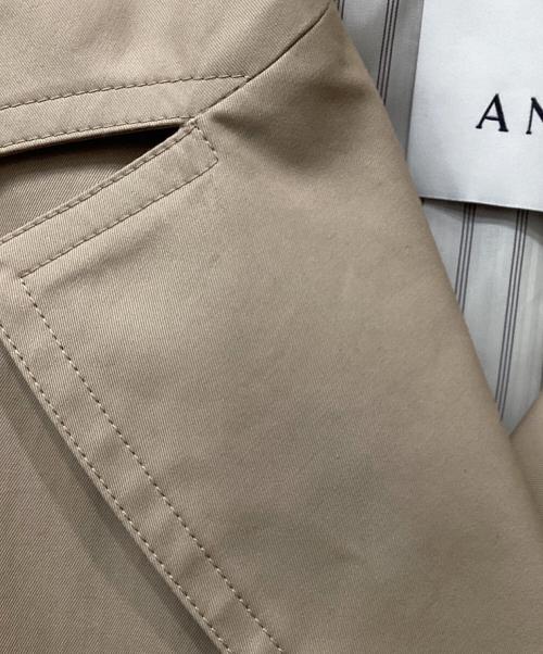 ANAYI（アナイ）ANAYI (アナイ) 撥水ギャバトレンチコート ベージュ サイズ:36の古着・服飾アイテム