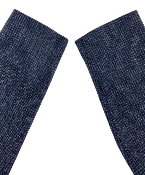 ANAYI（アナイ）ANAYI (アナイ) パターンジャージースリットワンピース ネイビー サイズ:36の古着・服飾アイテム