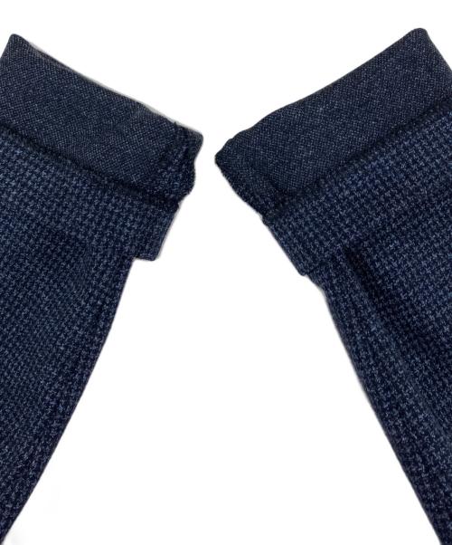 ANAYI（アナイ）ANAYI (アナイ) パターンジャージースリットワンピース ネイビー サイズ:36の古着・服飾アイテム