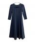 ANAYI（アナイ）の古着「パターンジャージースリットワンピース」｜ネイビー