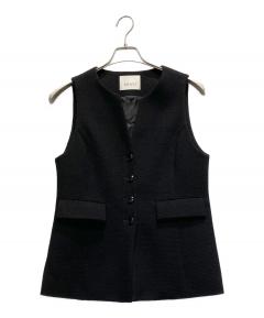 中古・古着通販】ANAYI (アナイ) ストレッチツイルジレロングベスト