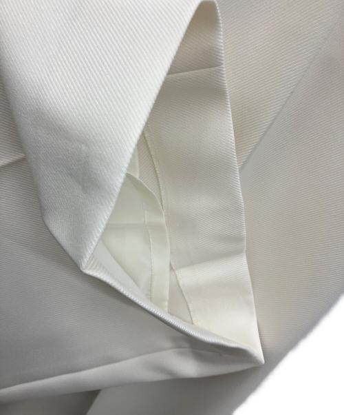 ANAYI（アナイ）ANAYI (アナイ) ブラストツイルタックワイドパンツ ホワイト サイズ:36の古着・服飾アイテム