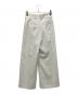 ANAYI (アナイ) ブラストツイルタックワイドパンツ ホワイト サイズ:36：12000円