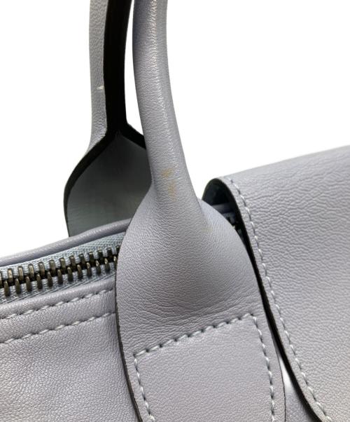 LONGCHAMP（ロンシャン）LONGCHAMP (ロンシャン) ル・プリアージュ キュイールS ブルーの古着・服飾アイテム