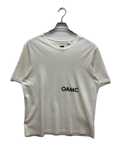 OAMC（オーエーエムシー）OAMC (オーエーエムシー) プリントTシャツ ホワイト サイズ:Lの古着・服飾アイテム