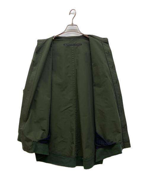 My Beautiful Landlet（マイビューティフルランドレット）My Beautiful Landlet (マイビューティフルランドレット) ビッグシャツブルゾン オリーブの古着・服飾アイテム