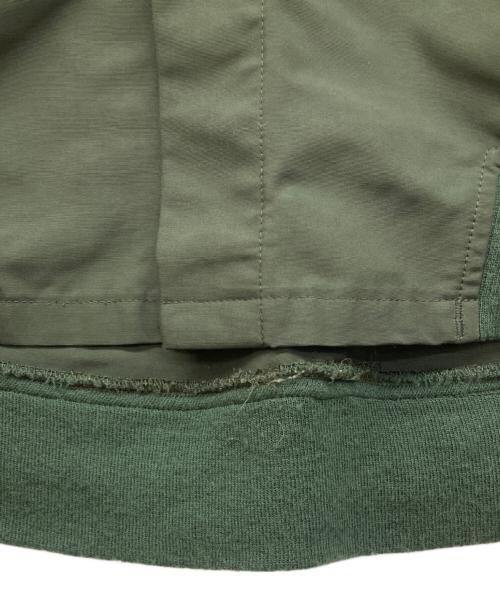 My Beautiful Landlet（マイビューティフルランドレット）My Beautiful Landlet (マイビューティフルランドレット) ビッグシャツブルゾン オリーブの古着・服飾アイテム