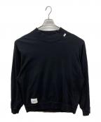 WTAPSダブルタップス）の古着「22AW タートルネック ヘビーウェイト ロングスリーブ Tシャツ　V.I.C / TURTLE NECK / COTTON」｜ブラック