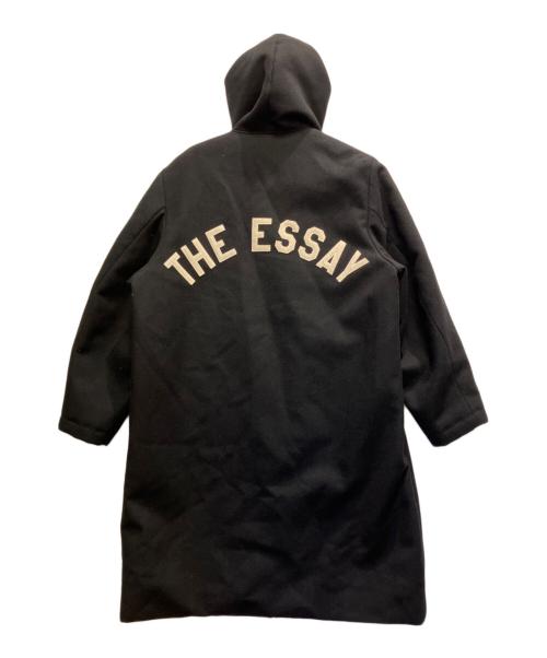 Essay（エッセイ）Essay (エッセイ) Cashmere Bench Coat ブラック サイズ:Mの古着・服飾アイテム