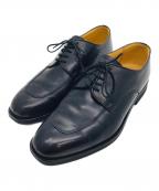 BURBERRY LONDONバーバリーロンドン）の古着「レースアップ Vチップ」｜ブラック