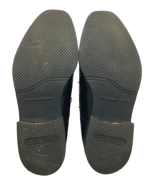 BURBERRY LONDON（バーバリーロンドン）BURBERRY LONDON (バーバリーロンドン) レースアップ Vチップ ブラック サイズ:26 1/2の古着・服飾アイテム