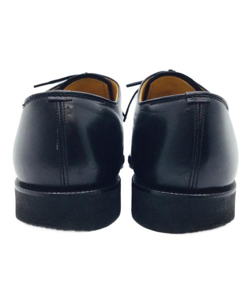 BURBERRY LONDON（バーバリーロンドン）BURBERRY LONDON (バーバリーロンドン) レースアップ Vチップ ブラック サイズ:26 1/2の古着・服飾アイテム