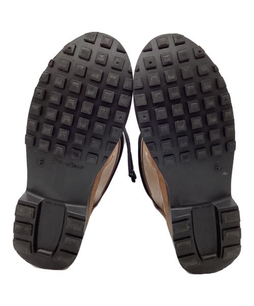 Salvatore Ferragamo（サルヴァトーレ フェラガモ）Salvatore Ferragamo (サルヴァトーレ フェラガモ) レインブーツ ベージュ サイズ:6の古着・服飾アイテム