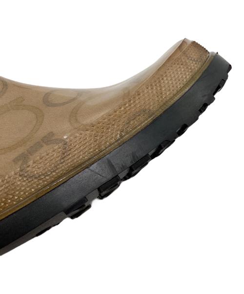 Salvatore Ferragamo（サルヴァトーレ フェラガモ）Salvatore Ferragamo (サルヴァトーレ フェラガモ) レインブーツ ベージュ サイズ:6の古着・服飾アイテム