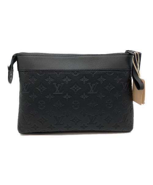 LOUIS VUITTON（ルイ ヴィトン）LOUIS VUITTON (ルイ ヴィトン) ポシェット・ヴォワヤージュ スープル ブラックの古着・服飾アイテム