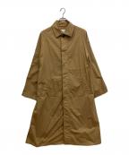 HARROW TOWN STORESハロータウンストアーズ）の古着「コットンステンカラーコート」｜ベージュ