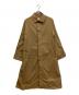 HARROW TOWN STORES（ハロータウンストアーズ）の古着「コットンステンカラーコート」｜ベージュ