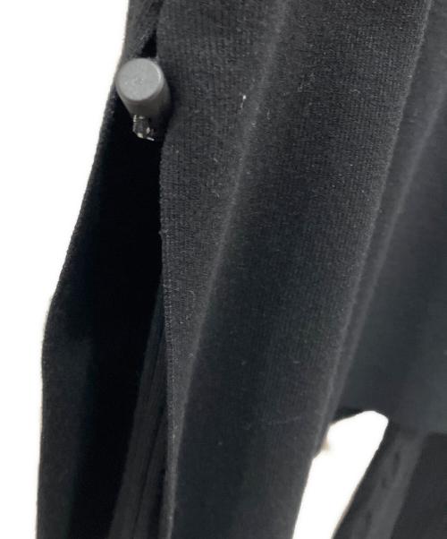 OMMO（オーエムエムオー）OMMO (オーエムエムオー) レイヤードニットパンツ ブラック サイズ:36の古着・服飾アイテム