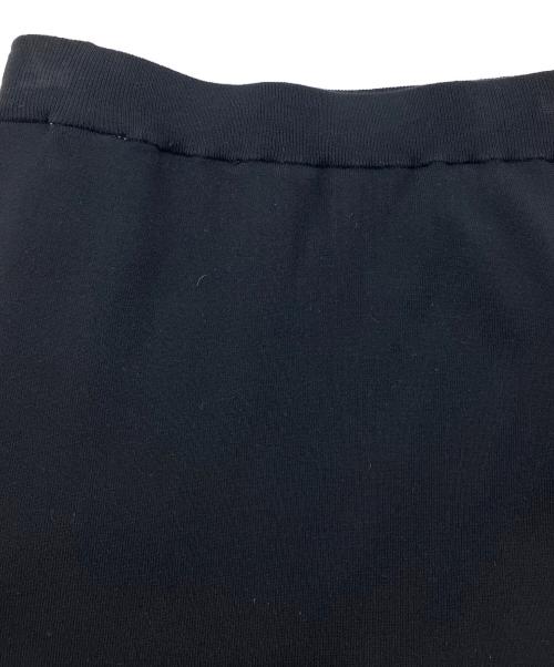 OMMO（オーエムエムオー）OMMO (オーエムエムオー) レイヤードニットパンツ ブラック サイズ:36の古着・服飾アイテム