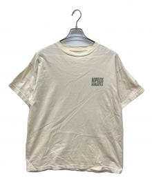 EMOTIONALLY UNAVAILABLE（エモーショナリー・アンアベイラブル）の古着「Tシャツ HPLSS CALL CARDS T」｜アイボリー