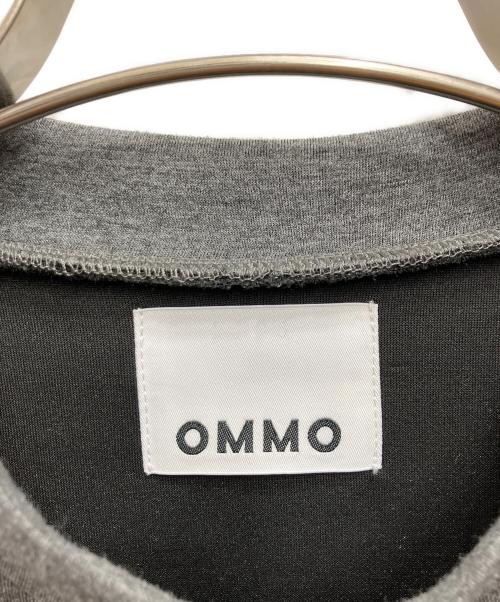 OMMO（オーエムエムオー）OMMO (オーエムエムオー) FLASK PATTERN TOP グレー サイズ:FREEの古着・服飾アイテム