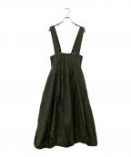 OMMOオーエムエムオー）の古着「キルティングバルーンワンピース」｜オリーブ