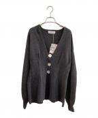 HeRIN.CYEヘリンドットサイ）の古着「Nep knit cardigan」｜グレー