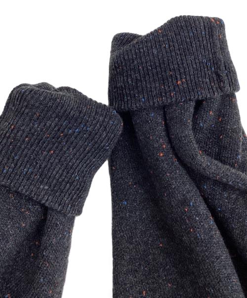HeRIN.CYE（ヘリンドットサイ）HeRIN.CYE (ヘリンドットサイ) Nep knit cardigan グレー サイズ:Freeの古着・服飾アイテム