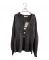 HeRIN.CYE（ヘリンドットサイ）の古着「Nep knit cardigan」｜グレー