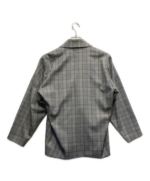 RIM.ARK（リムアーク）RIM.ARK (リムアーク) Back volume box blazer グレー サイズ:FREEの古着・服飾アイテム