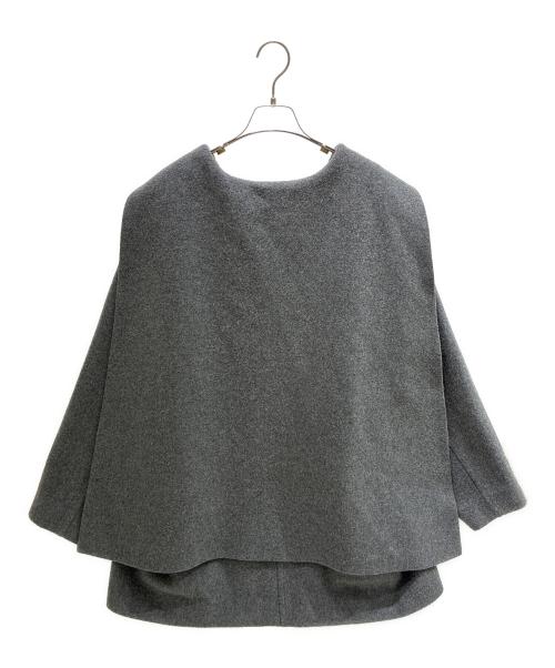 RIM.ARK（リムアーク）RIM.ARK (リムアーク) セーラーカラーデザインコート グレー サイズ:FREEの古着・服飾アイテム