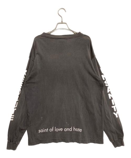SAINT MICHAEL（セントマイケル）SAINT MICHAEL (セントマイケル) LS TEE/SAINT MX6 ブラック サイズ:Lの古着・服飾アイテム