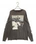SAINT MICHAEL（セントマイケル）の古着「LS TEE/SAINT MX6」｜ブラック