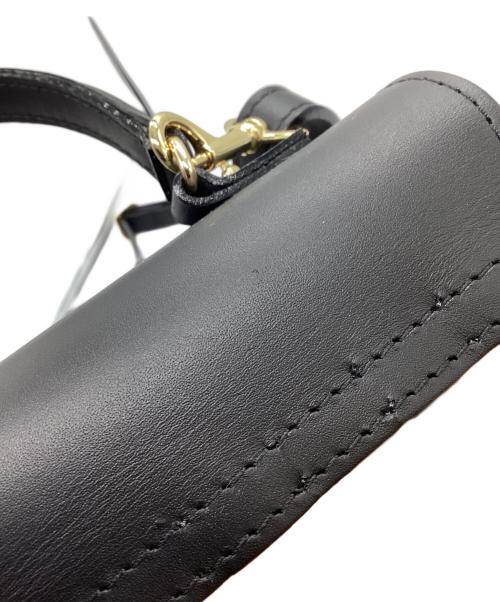 The Bagmati（ザバグマティ）THE BAGMATI (ザバグマティ) フラップショルダーカゴバッグ ブラック×ベージュ サイズ:下記参照の古着・服飾アイテム