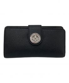 MARC JACOBS（マークジェイコブズ）の古着「Turnlock Wallet ターンロックウォレット 長財布」｜ブラック