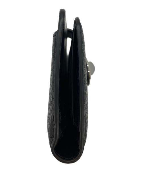 MARC JACOBS（マークジェイコブズ）MARC JACOBS (マークジェイコブズ) Turnlock Wallet ターンロックウォレット 長財布 ブラックの古着・服飾アイテム