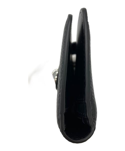 MARC JACOBS（マークジェイコブズ）MARC JACOBS (マークジェイコブズ) Turnlock Wallet ターンロックウォレット 長財布 ブラックの古着・服飾アイテム