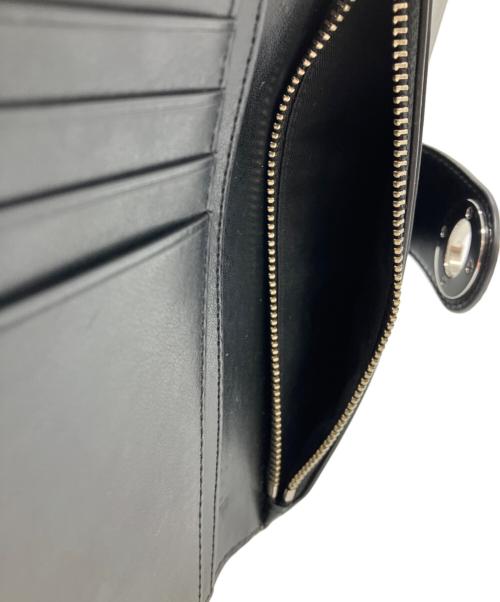 MARC JACOBS（マークジェイコブズ）MARC JACOBS (マークジェイコブズ) Turnlock Wallet ターンロックウォレット 長財布 ブラックの古着・服飾アイテム