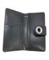 中古・古着 MARC JACOBS (マークジェイコブズ) Turnlock Wallet ターンロックウォレット 長財布 ブラック：9000円