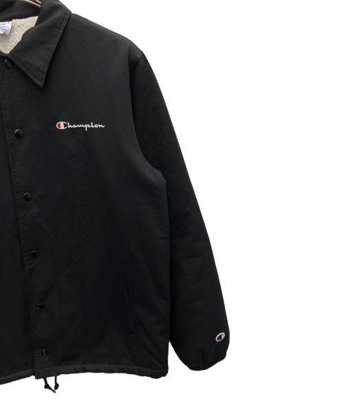 Champion（チャンピオン）Champion (チャンピオン) 裏ボアコーチジャケット ブラック サイズ:Lの古着・服飾アイテム