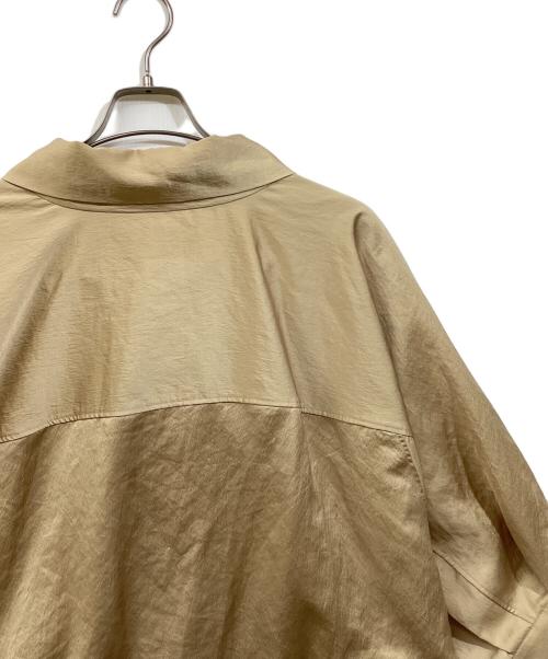 MIESROHE（ミースロエ）MIESROHE (ミースロエ) ボウタイコクーンブラウス ゴールド サイズ:FREEの古着・服飾アイテム