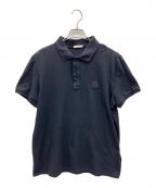 MONCLERモンクレール）の古着「ポロシャツ」｜ブラック