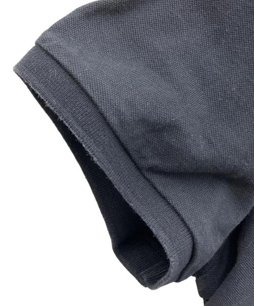 MONCLER（モンクレール）MONCLER (モンクレール) ポロシャツ ブラック サイズ:Mの古着・服飾アイテム