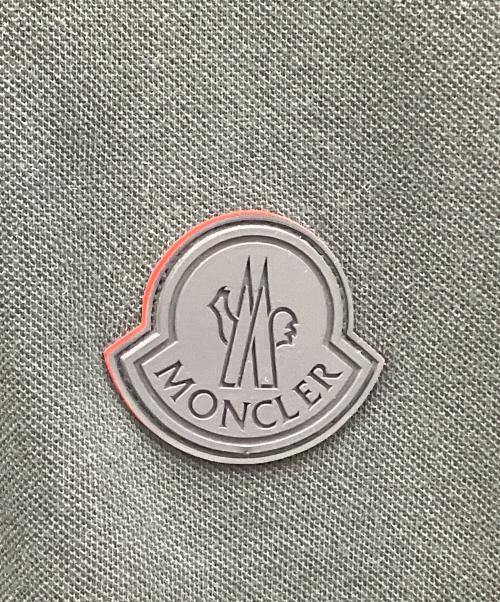 MONCLER（モンクレール）MONCLER (モンクレール) ポロシャツ ブラック サイズ:Mの古着・服飾アイテム